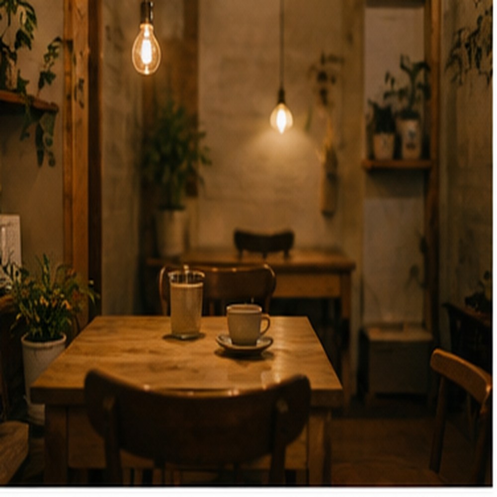 レトロな喫茶店の雰囲気