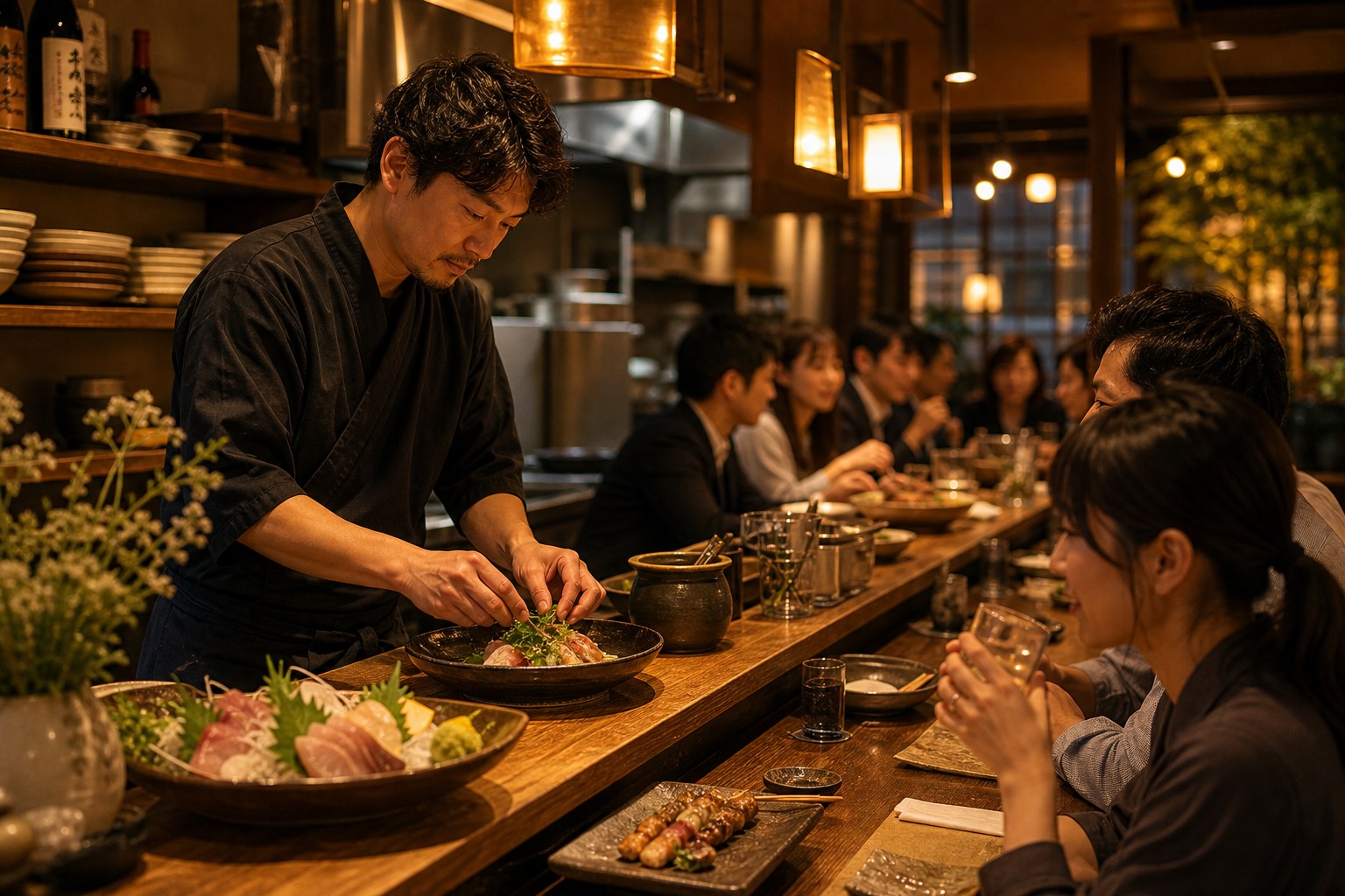 大衆酒場デモまと 店内の様子