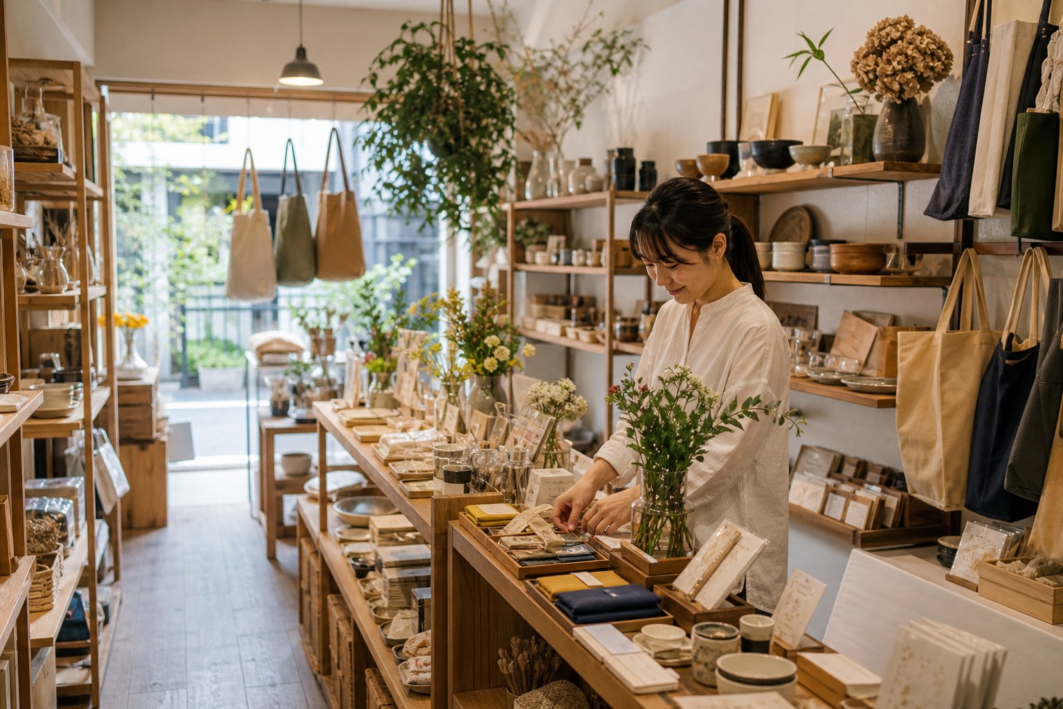 DEMOBER店内の様子